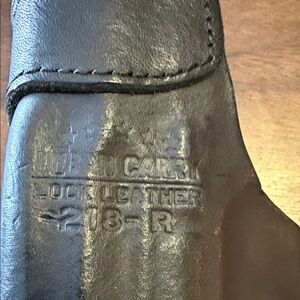 Black Leather Holster